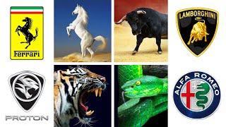 CAR BRANDS WITH ANIMALS & MYTHICAL CREATURES