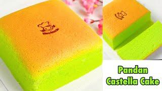 Kue Pandan ini Tanpa Bahan Pengembang Apapun, Hasilnya Sangat Lembut dan Fluffy