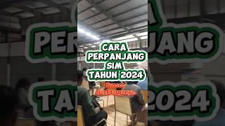 Bismillah, cara perpanjang SIM tahun 2024. #sihab#edukasi#sim