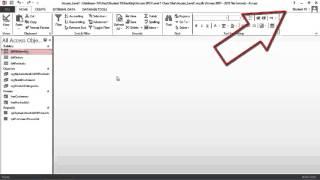 Access 2013: Intro To Interface