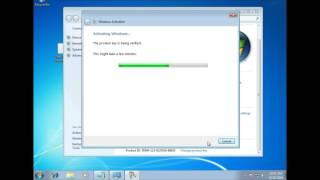 Windows 7 Tutorial - Activate Windows 7 With Product Key