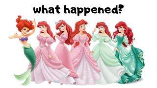 what happened to ariel's princess dress ️