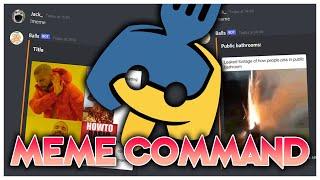 How To Create Meme Commands From Reddit (Discord. py or Nextcord)