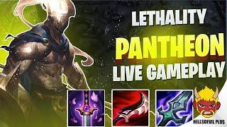 Lethality Pantheon Still Slaps! - Wild Rift HellsDevil Plus Gameplay