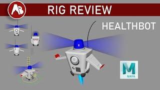 Healthbot - (free) Maya Animation Rig - Review