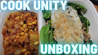 Cook Unity 8 Meals Unboxed