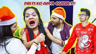 Christmas Pe Priti -Sanket  ki  FIGHT | Hungry Birds Inside