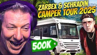 ZARBEX und SCHRADIN CAMPER TOUR 2025️ DAS ist unser 500K LUXUS CAMPER | ALLE INFOS