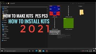 HOW TO MAKE KITS PES PS3 AND HOW TO INSTALL KITS | CARA MEMBUAT KITS PES PS3 DAN CARA MEMASANG KITS