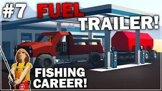 Fuel Gooseneck Trailer BUILT! - Fishing Hardcore Career Mode - Part 7