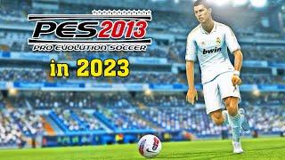 PES 2013 in 2023 - The Best Football Game Ever | 4K Gameplay  Fujimarupes