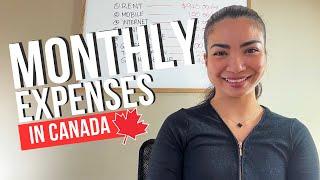 My Monthly (fixed) Expenses Living in Canada for Single Person | Winnipeg, MB