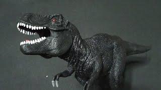 Shadow T. rex Schleich Black Schwartz Exclusive Tyrannosaurus Dinosaur Action Figure Toy Review