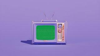 Old TV Green Screen | 4K | Vintage | Global Kreators