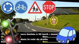 examen code de la route France 2021 @code_de_la_route   permis de conduire test 8