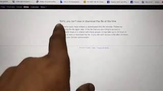 Google Drive Link Not Working | Sorry, you can't view or download this file at this time (2020)SOLVE