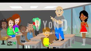 Childish Dad Goes to College animated by Sonia Panda