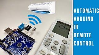 Automatic Arduino Based IR Remote Control Temperature Driven