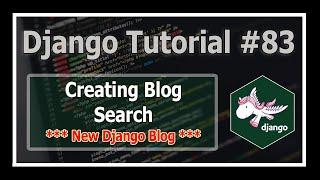 Django 3 Blog: Creating Search Functionality | Python Django Tutorials In Hindi #83