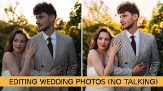 Silent Speed Edit: Wedding Photos in Lightroom Classic with Monogram Console (No Talking)