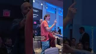 Google software engineer interrupts the speech to protest the Google's project with Israeli military