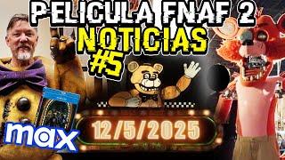 SHADOWS EN LA PELI, VIEJO TRAJE, NUEVAS FOTOS y MÁS! | NOTICIAS PELÍCULA FNaF 2 | #5