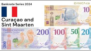 Curaçao and Sint Maarten Banknotes 2024