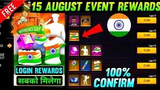  15 AUGUST EVENT REWARDS 