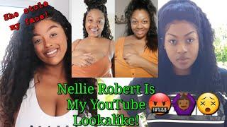 Famous Youtuber Nellie Robert Is My YouTube Look Alike!!! She Stole My Face!!!! Sisters???