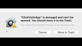 How To Fix “App is Damaged Can’t Be Opened” Error Message - Catalina, Mojave