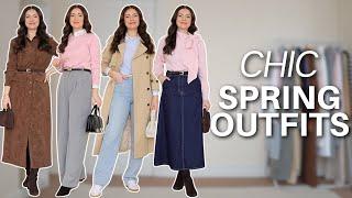 16 CHIC EARLY SPRING OUTFIT IDEAS 2025