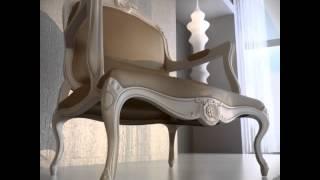 3D Model of Louis XV Armchair Review