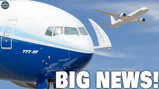 The New Aircraft 777-10 Will SHOCKED Everyone NOW! Experts Revealed...