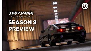 Test Drive Unlimited Solar Crown | Season 3 Preview Trailer