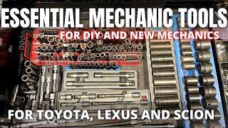 Essential Mechanic Tools for DIY\Beginner for Toyota and Lexus