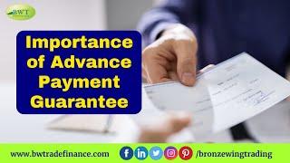 Advance Payment Guarantee | Get Advance Payments | International Bank Guarantee Providers