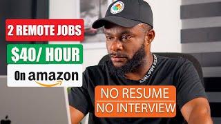 2 High Paying Amazon Work From Home Jobs. (For Beginners) Hiring Now in 2024.