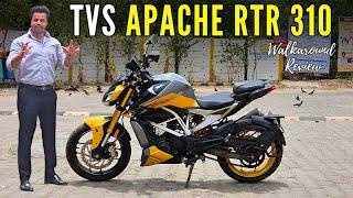 TVS Apache RTR 310 Walkaround Review | Is It a KTM Duke 390 Rival ?