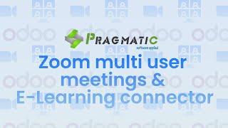 Zoom multi user meetings & E Learning connector App