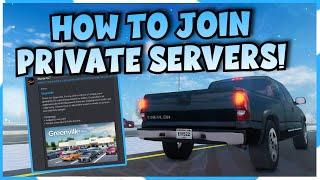 How To JOIN PRIVATE SERVERS On MOBILE! (Greenville)