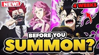 SHOULD YOU SUMMON? Secret  Agent Zora & Vanessa! | Black Clover Mobile