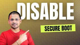 How to Disable Secure Boot in Windows 11?