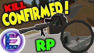 KILL CONFIRMED! -  Sniping Assassin - More kills More money - Unturned RP ( Hitman )