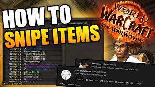 How To Snipe Cheap Items in World of Warcraft | Point Blank Sniper Guide