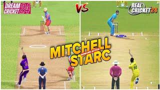 Bowling Action  Comparison Video | Real Cricket 24 Vs Dream Cricket 24 Bowling Action |