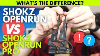 SHOKZ OpenRun vs OpenRun Pro - What's Different? | Comparison Review