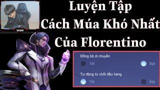 Luyện Tập Cách Múa Khó Nhất Và Đẳng Cấp Nhất Của Flo "Bật Đồng Bộ Di Chuyển" Đứng Im Nhặt Hoa