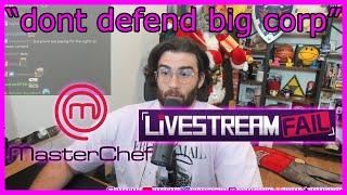 Hasan gives his take on the reactlord drama of twitch about masterchef and movies!