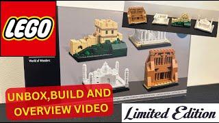 LEGO LIMITED EDITION SET 40585 WORLD OF WONDERS UNBOXING/BUILD VIDEO #legocollector #legovip #2023