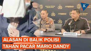 Polisi Ungkap Alasan Penahanan AG, Pacar Mario Dandy